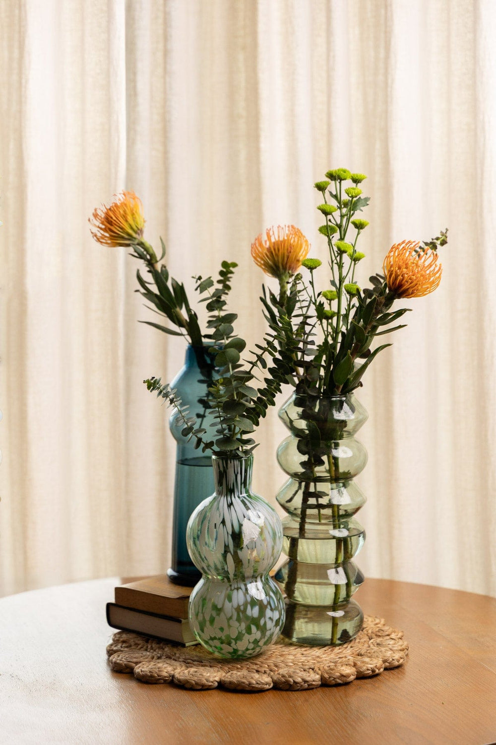 FLOWER VASES Echo Forest Green Vase