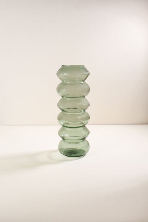 FLOWER VASES Echo Forest Green Vase