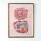 Echoes In Agate Wall Art (Red Harmony)