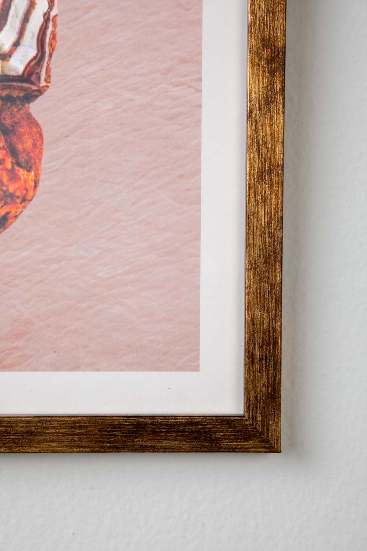 WALL ACCENTS Echoes In Agate Wall Art (Red Harmony)