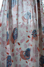 PRINT & PATTERN SHEER FABRICS Elae Sheer Fabric And Curtains (Ivory)