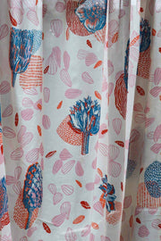 CURTAINS Elae Ivory Window Curtain In Sheer Fabric