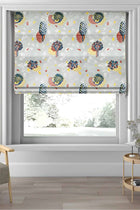 Elae Cotton Drapes And Blinds (Grey)