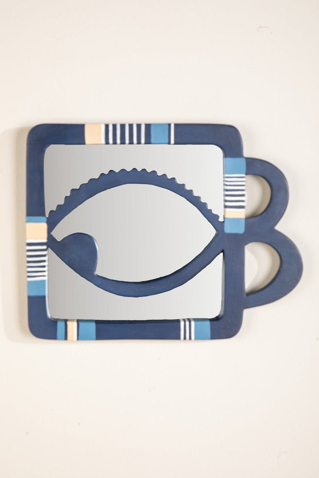 MIRRORS Eye Candy Decorative Mirror (Deep Blue)