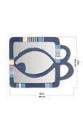 MIRRORS Eye Candy Decorative Mirror (Deep Blue)