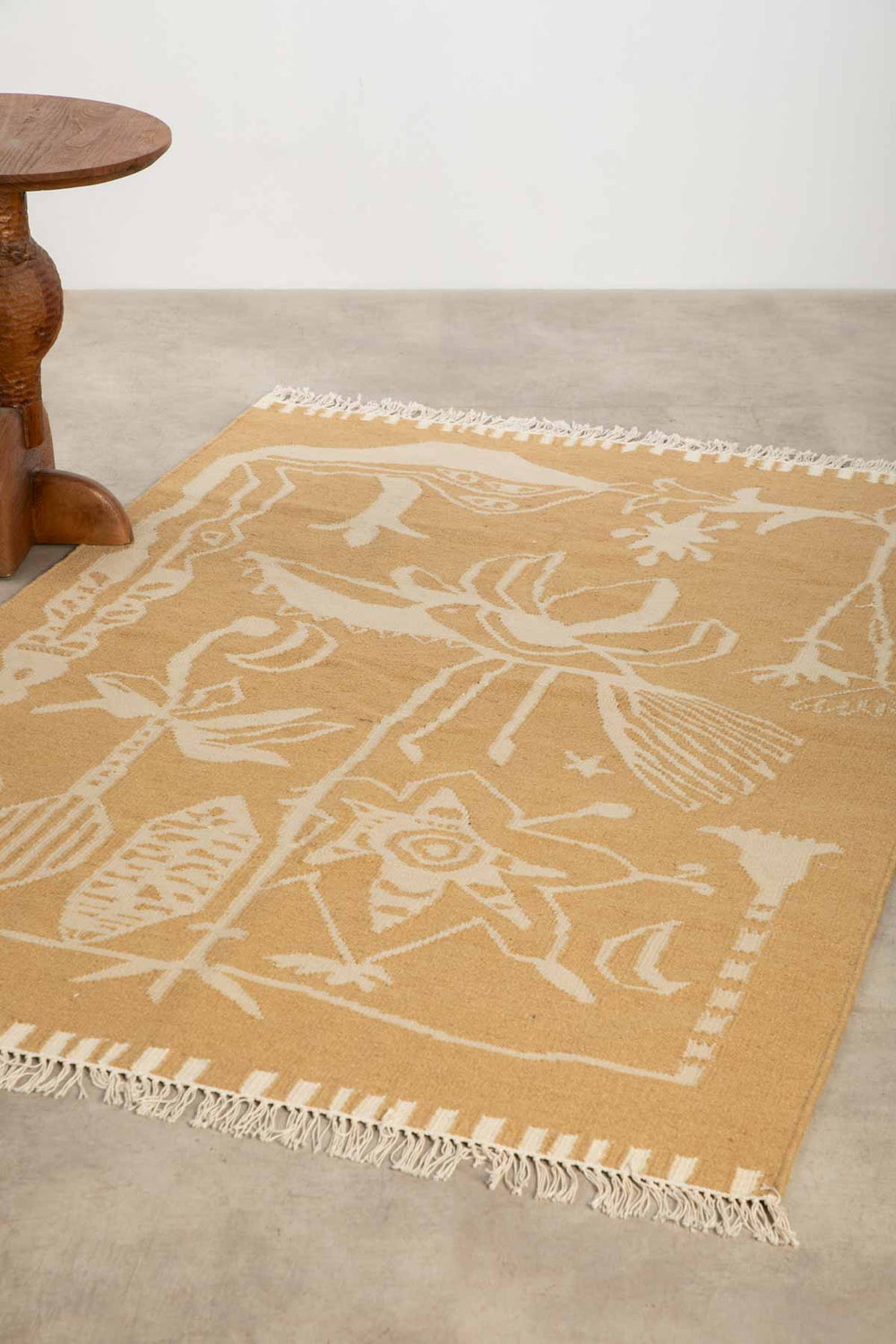 WOVEN & TEXTURED RUGS Eye In The Sky Woven Rug (Beige Sand)
