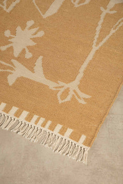 WOVEN & TEXTURED RUGS Eye In The Sky Woven Rug (Beige Sand)