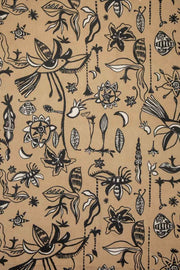 PRINT & PATTERN UPHOLSTERY FABRICS Eye In The Sky Printed Upholstery Fabric (Taupe)