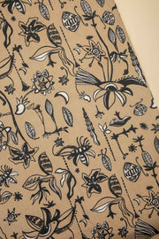 PRINT & PATTERN UPHOLSTERY FABRICS Eye In The Sky Printed Upholstery Fabric (Taupe)