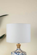 Loose Weave Large Drum Lampshade (Off White)