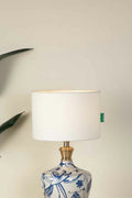 Solid Medium Drum Lampshade (Off White)