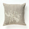 Eye In The Sky  Beige Grey Cushion Cover (61 X 61 Cm)