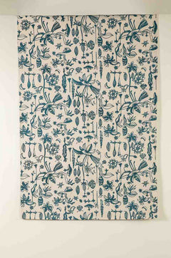 PRINT & PATTERN RUGS Eye In The Sky Printed Rug (Moonlit Blue)
