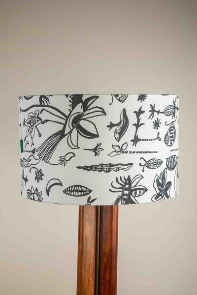 LAMPSHADES Eye In The Sky Extra Large Drum Lampshade (Charcoal)