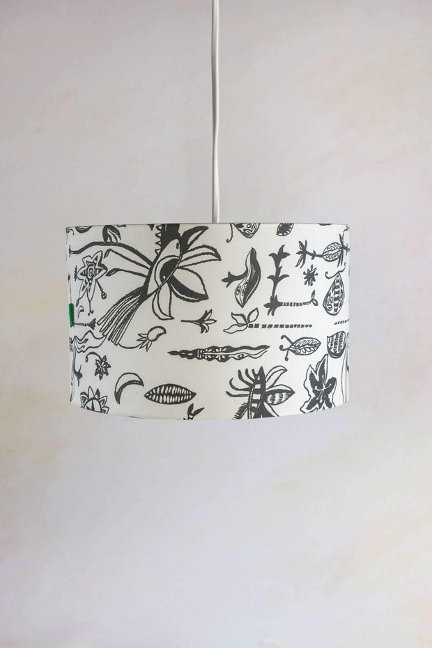 PENDANT LAMPS Eye In The Sky Extra Large Drum Pendant (Charcoal)