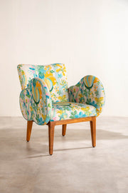 ARMCHAIRS & ACCENTS Fibo Teak Wood Armchair