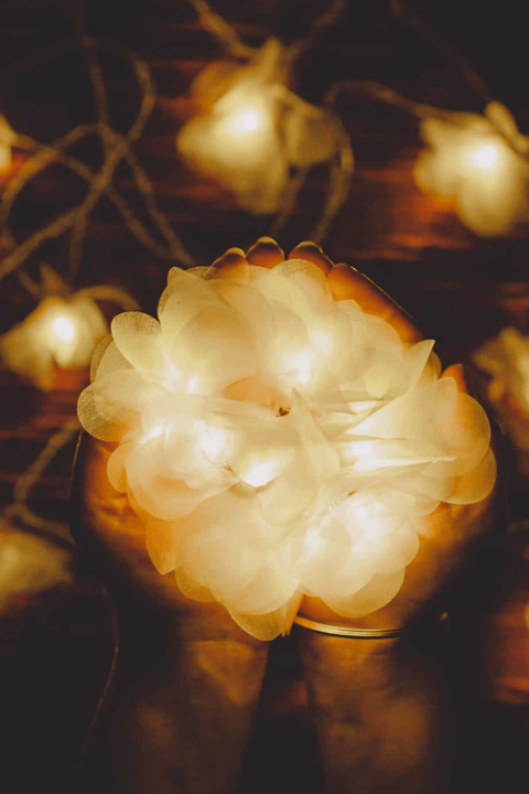 STRING LIGHTS Floral String Light (Natural)
