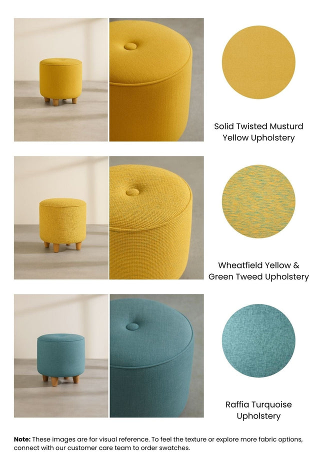 OTTOMANS Flower Pouffe