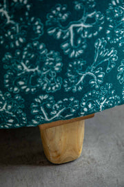 OTTOMANS Flower Pouffe