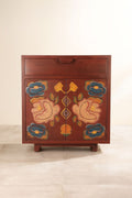 CABINETS Flower Of Life Hand Carved Cabinet