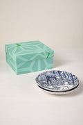 SNACK PLATES Fragrant Fields Ceramic Small Plate (Set Of 2)