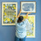 Fragrant Fields Wall Art (Indigo)