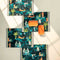 Fragrant Journey Lucid Teal Table Mat (Set Of 4)