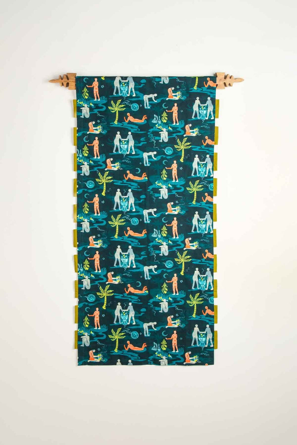 Fragrant Journey Fabric Wall Panel