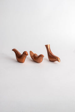 Freedom Birdies Metal Figurine (Set Of 3)
