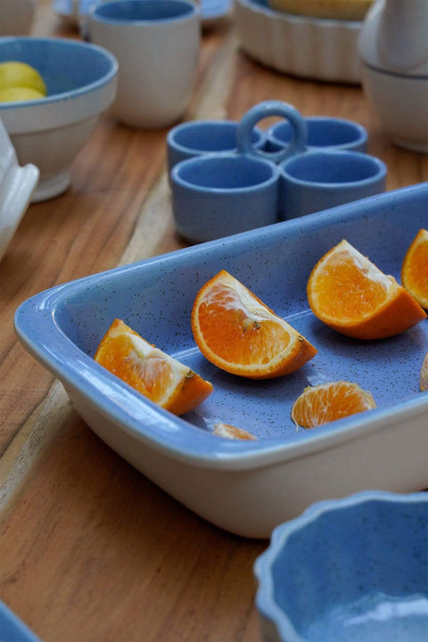 SERVING DISHES Freedom Blue Ceramic Serving Dish