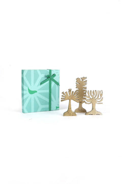Freedom Flora Metal Sculpture (Set Of 3)