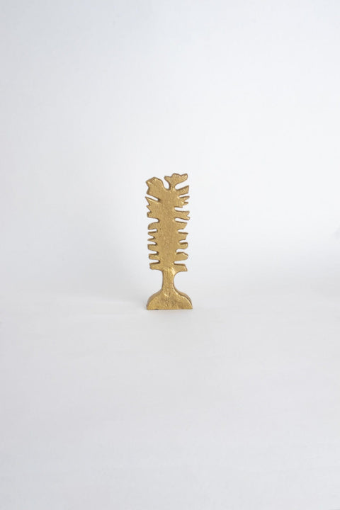 FIGURINES Freedom Flora Metal Sculpture (Set Of 3)