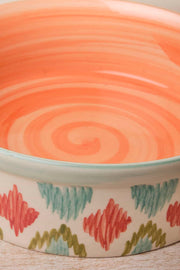 SERVING BOWLS Freedom Folk Small Straight Serving Bowl