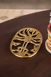 TRIVETS & COASTERS Freedom Tree Trivet (Gold)