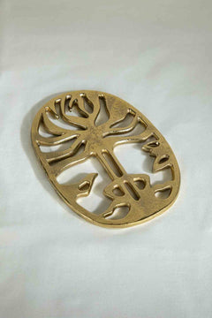 TRIVETS & COASTERS Freedom Tree Trivet (Gold)