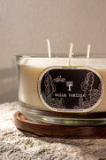 SCENTED CANDLES Galle Vanilla 4 Wick Scented Candle (750 ML)