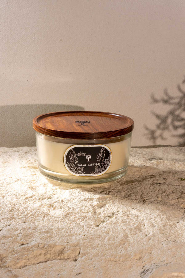 SCENTED CANDLES Galle Vanilla 4 Wick Scented Candle (750 ML)