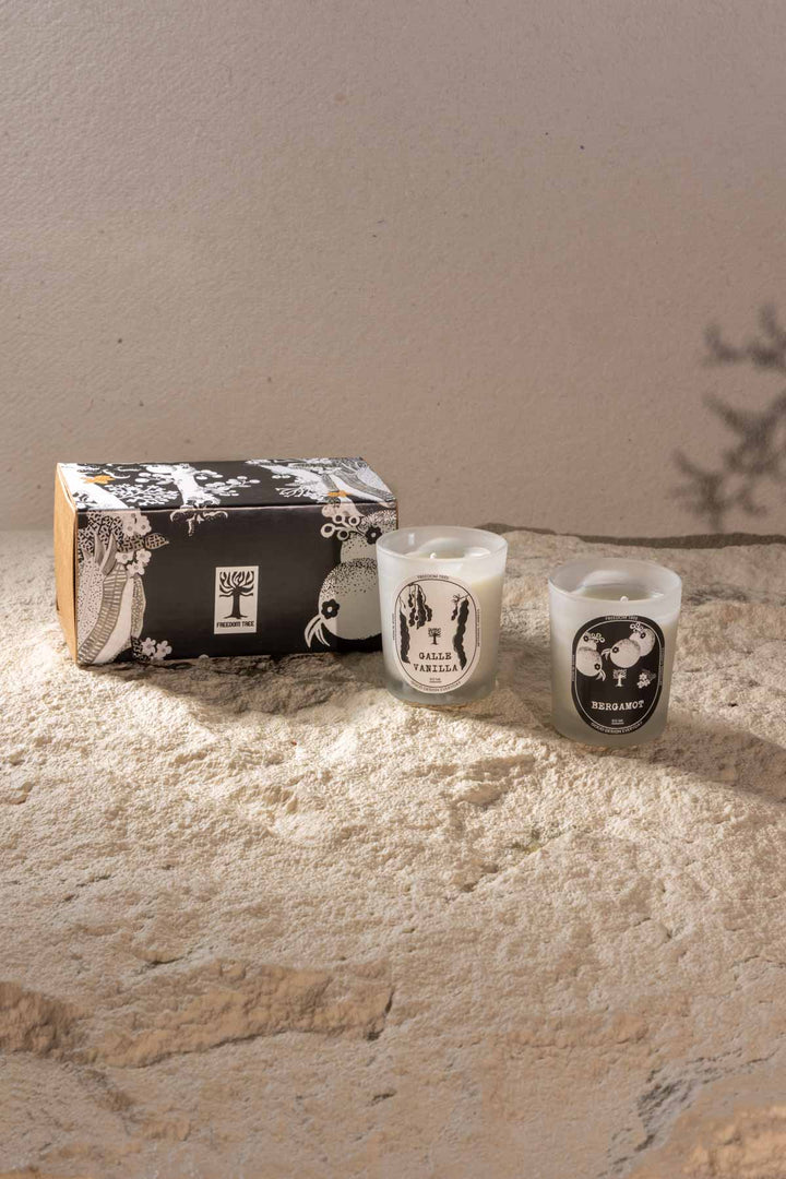 SCENTED CANDLES Galle Vanilla & Madurai Mogra Scented Candle (60 ML)