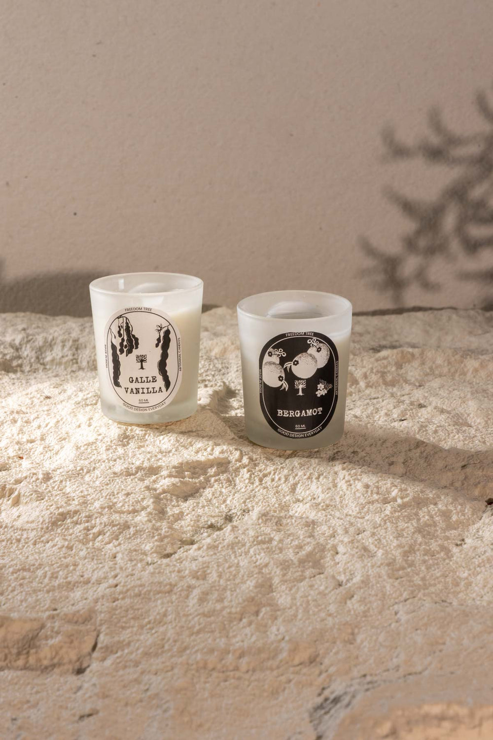SCENTED CANDLES Galle Vanilla & Madurai Mogra Scented Candle (60 ML)