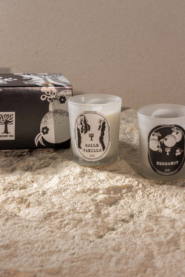 SCENTED CANDLES Galle Vanilla & Madurai Mogra Scented Candle (60 ML)