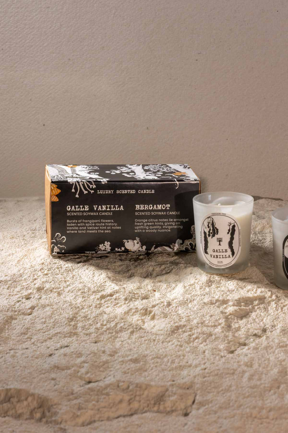 SCENTED CANDLES Galle Vanilla & Madurai Mogra Scented Candle (60 ML)
