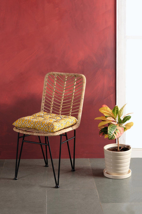 SEAT PADS Gallica Yellow Seat Pad (44.5 X 44.5 Cm)