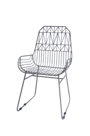ARMCHAIR Gami Accent Chair (Metallic)