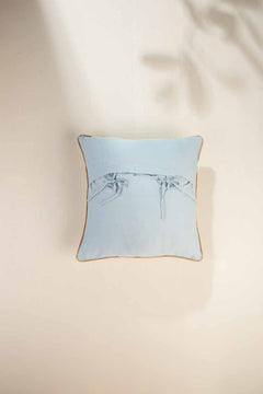 PRINT & PATTERN CUSHIONS Geo Lunar Gold Cushion Cover (46 Cm X 46 Cm)