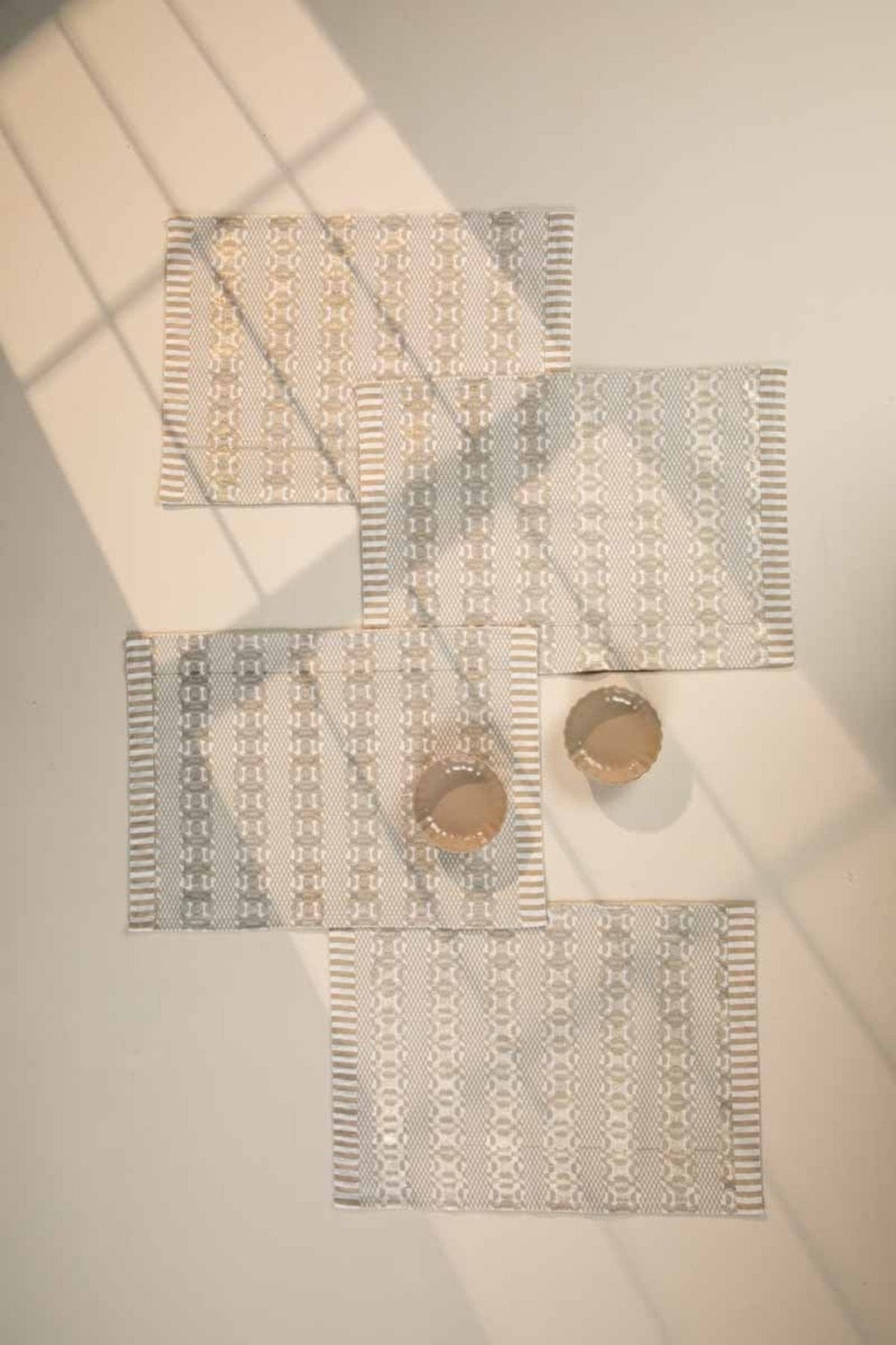Geo Lunar Gold Table Mat (Set Of 4)