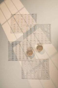 Geo Lunar Gold Table Mat (Set Of 4)
