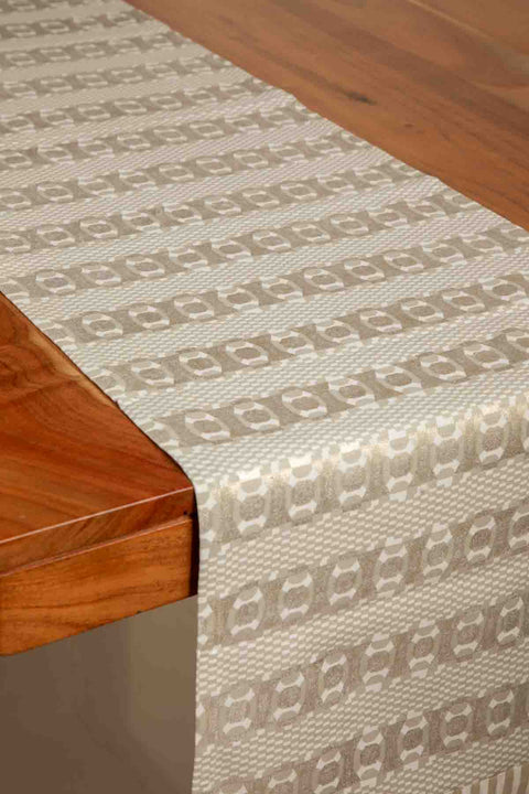 TABLE RUNNERS Geo Lunar Gold Table Runner