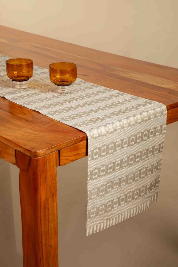 TABLE RUNNERS Geo Lunar Gold Table Runner