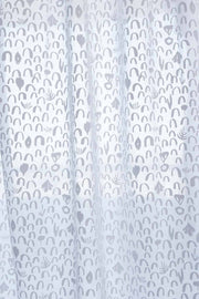 CURTAINS Gilli White Window Curtain In Sheer Fabric