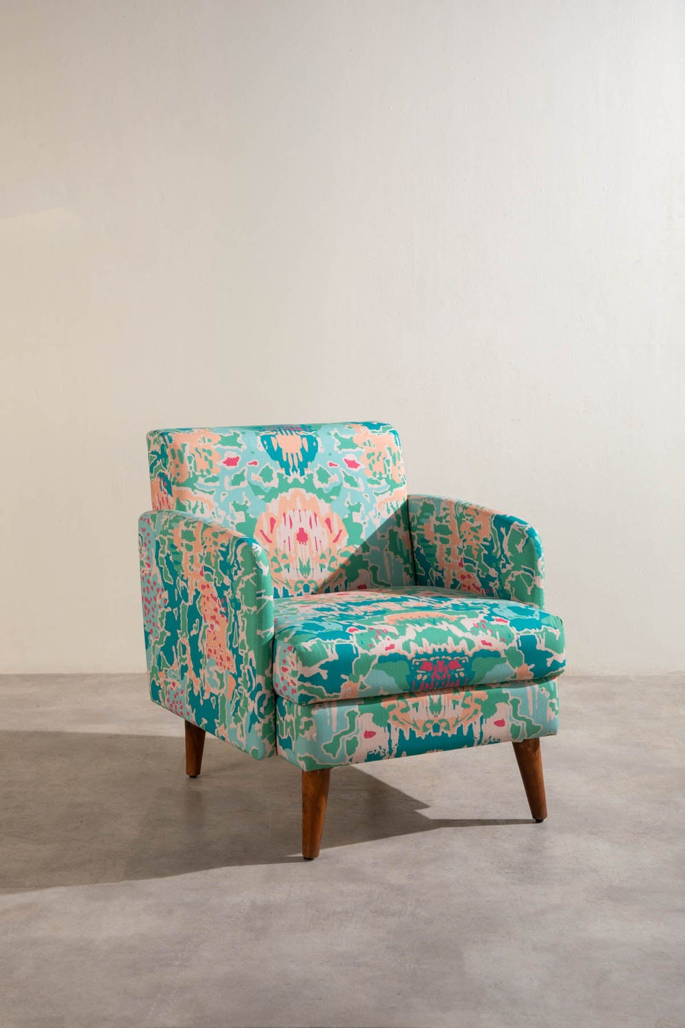 Rorschach Blue Fabric